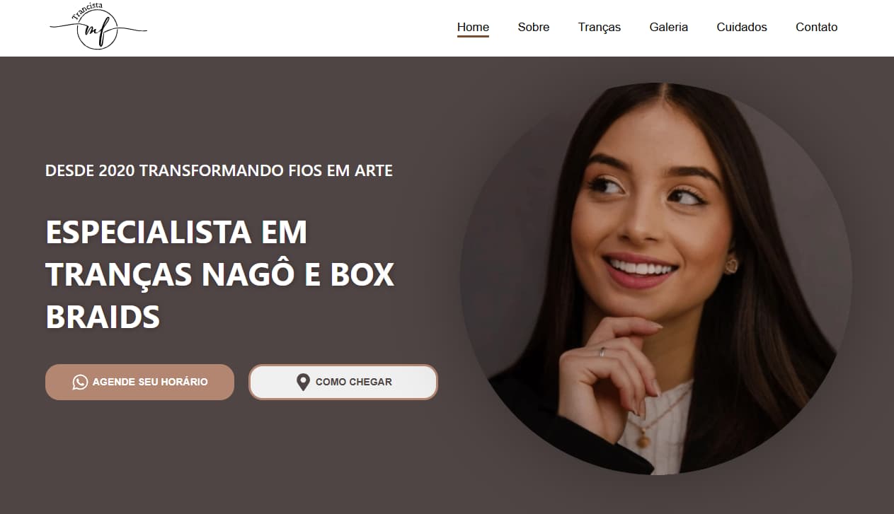 Imagem Trancista Mariana
